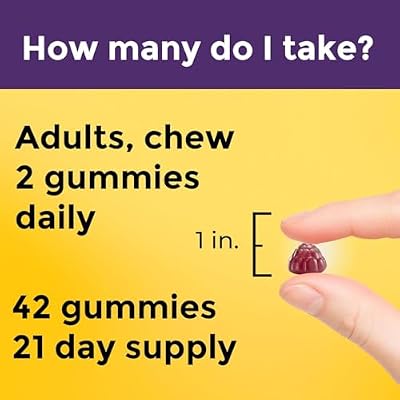 Nature Made Digestive Probiotics Ultra-Strength, Raspberry & Cherry, 42 Gummies (Pack of 2)