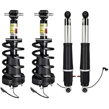 4 Pack 84176631 84176675 Front and Rear Shock Strut Absorbers Assembly with Magnetic Ride Control Suspension Fits for 2015-2020 Cadillac