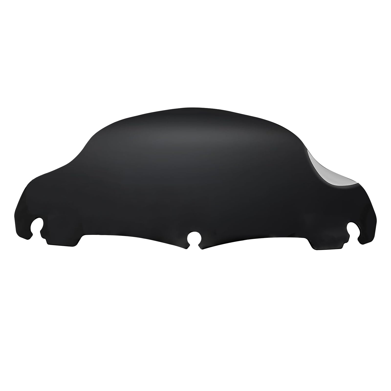 MASION 9" Motorcycle Batwing Fairing Windshield Windscreen For Harley FLHT FLHTC FLHX Touring Electra Street Glide 2014-2021 Black