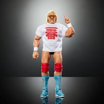 Amazon.co.jp: エリート ハルク ホーガン 一番 青ブーツ 赤サポーター