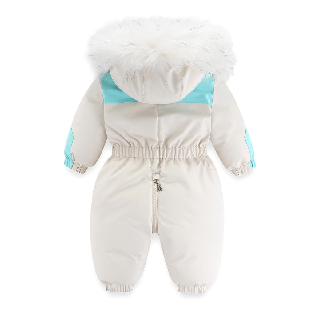 Tuta da neve per neonata, adatta per ragazzi e bambini, impermeabile, tuta da neve per bambine