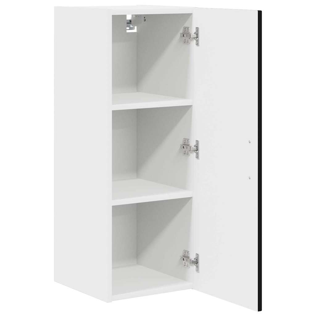 vidaXL Front do zmywarki Kalmar Czarny 30 x 31 x 80 cm
