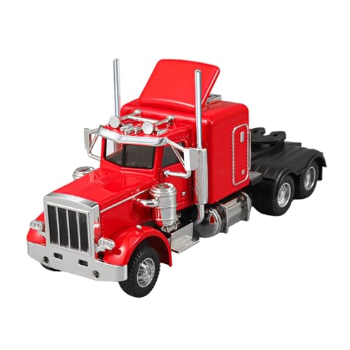 Camion semi-remorque miniature d'exception en métal injecté sonore