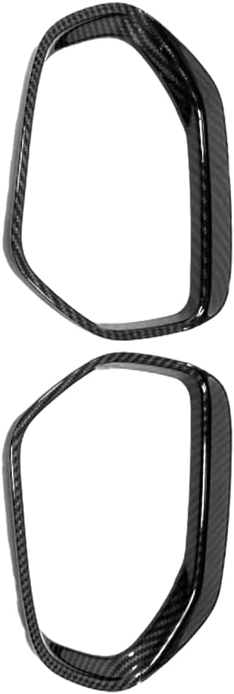 Car Side Door Rearview Mirror Cover Trim Rain Eyebrows Frame Shield Carbon Fiber, Compatible with Toyota Camry 2018-2023, Side Mirror Rain Eyebrow Guard