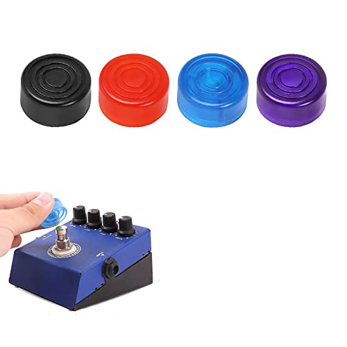 Footswitch Topper, Capuchon Guitare Effet, Casquette de Pied d’Effet Guitare, Effet de Guitare Footswitch Topper Pied Capuchon en Plastique Protection pour Effet de Pédale de Guitare, 4 Pièces - Les Beatles, Paul McCartney, John Lennon, RIngo Starr, George Harrison Footswitch Topper, Capuchon Guitare Effet, Casquette de Pied d'Effet Guitare, Effet de Guitare Footswitch Topper Pied Capuchon en Plastique Protection pour Effet de Pédale de Guitare, 4 Pièces
