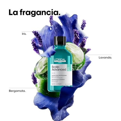 L'Oréal Professionnel Paris Scalp Advanced E3872900 Szampon, Przezroczysty, 300 ml