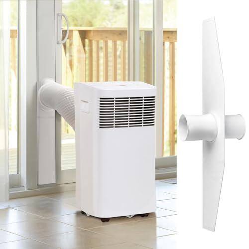 Kit de ventilación de ventana de AC portátil con panel de junta de apertura para el hogar 4
