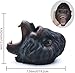 Gemini&Genius King Kong Puppets Gorilla Hand Puppet for Kids Swimming Pool Beach Bathing Toys Soft Rubber Realistic Animal Role Play Orangutans Action Figure