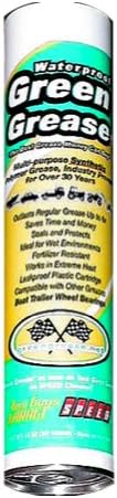 Green Grease 101 Synthetic Waterproof High Temperature Grease, 14 Oz. Tube