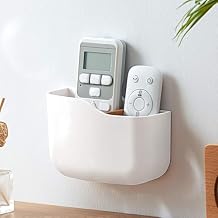 Poeland Remote Control Holder Wall Mounted Universal TV Remote Organizer Caddy Box
