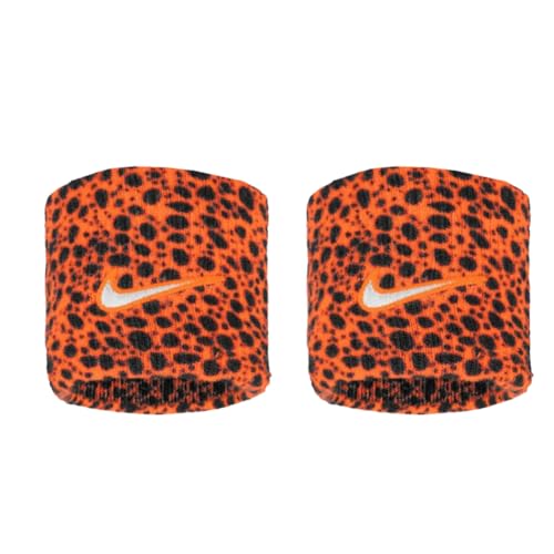 Image of NIKE Premier Swoosh Singlewide Wristbands -Soft, Moisture-Wicking (1 Pair, 2.5 inch Wide)