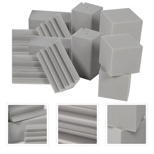 Diffuseurs acoustiques de studio en éponge ignifuge pour une absorption sonore précise - 4