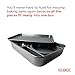 Elbee Home Set of 8 Durable Non-Stick Carbon Steel Baking Bricks for Easy Storage