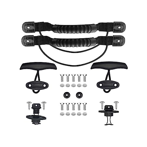 Fancyes Alças de transporte de caiaque de montagem de de caiaque com peças de reposição de parafusos