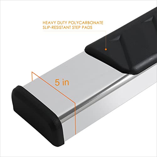 Estribos laterales acero inoxidable PM PERFORMOTOR 5 pulg miniatura 2