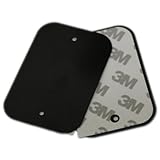 Infiniapps Replacement/Spare Metal Plate x2 pack: 1 plate with adhesive, 1 plate without adhesive. Compatible with other magnetic mounts