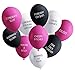 Funny Adult Balloons for Bachelorette Party | Hilarious NSFW Gag Gift for Parties | 20 Pack | Naughty Abusive Balloons by Shitty Merch