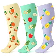 3 Pairs-Orange/Pear/Pineapple
