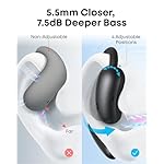 soundcore AeroFit 2 by Anker, Open-Ear Headphones, 4 Adjustable Positions for Every Ear Size, 2x Richer Bass, Hi-Res, 42H Playtime, IP55, AI Clear Calls,Wireless Charging,Translation Earbuds Real Time - Image 5