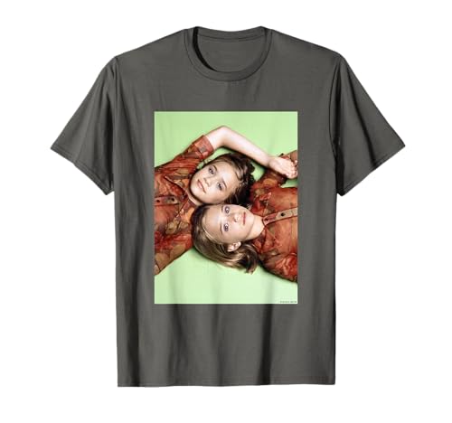 Mary-Kate Ashley Olsen Twins Full House by Michael Grecco T-Shirt
