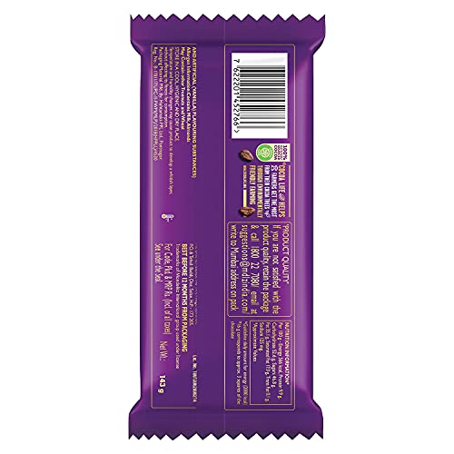 Image of Cadbury Dairy Milk Silk Chocolate Bar - Roast Almond,143 Gram