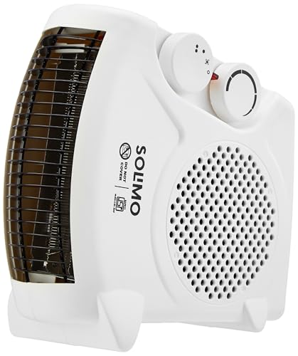 Amazon Brand - Solimo 2000/1000 Watts Room Heater with Adjustable...