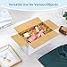 Famagic 10 Pack 10x7x5 Inch Small Shipping Boxes White Corrugated Cardboard Boxes Mailer for Small Business, Mailing Boxes for Packaging Bulk