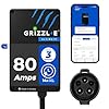 Grizzl-E Ultimate Level 2 Fastest 80A / 19.2 kW Electric Vehicle (EV) Charger, UL Tested and Certified, Metal Case, Indoor/Outdoor Electric Car Fast Charging Station, Hardwired, Classic Black, J1772