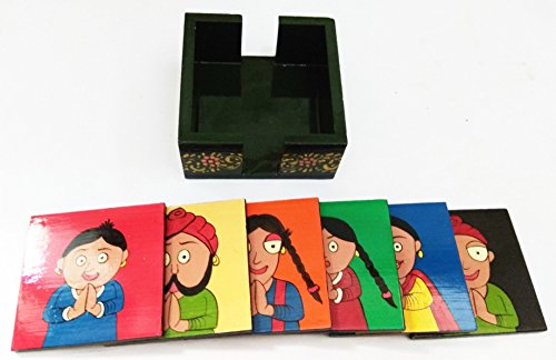 Royals PrideKitchen Tools Dekorative Teller, Teeuntersetzer mit einzigartigen Cartoon-Figuren