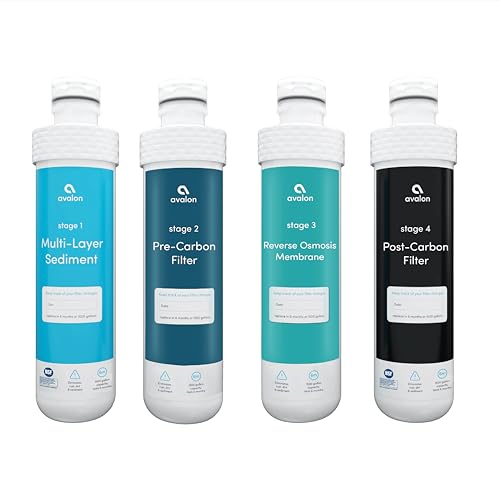 Avalon 4-Stage RO Replacement Filters
