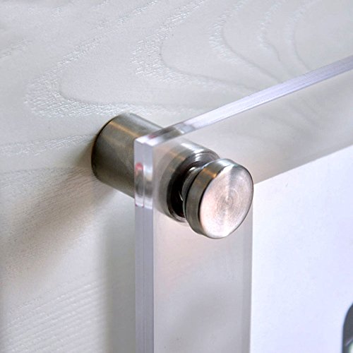 Yakri A3 Wall Mounted Acrylic Plexiglass Poster Frames, Floating Lucite Picture Prints #TOP4