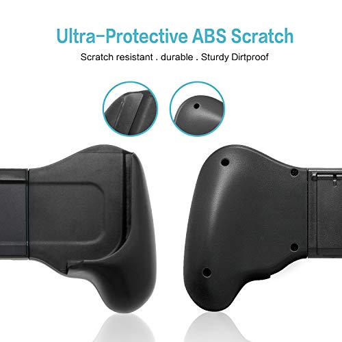 Switch Lite Grip, Switch Lite Ergonomic Hand Grip, Switch Lite Accessories Grip Black #TOP2