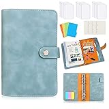 ❤ 【12 PVC-Binderumschläge】halbtransparente PVC-Binderumschläge und Reißverschlussdesign, in denen Quittungen, Bargeld, Visitenkarten, Kreditkarten, Briefmarken usw. aufbewahrt werden können. Sie können nicht nur die Artikel finden, die Sie am schnellsten benötigen, sondern auch die Sicherheit von gewährleisten die Informationen im Inneren Um Verlust und Kontamination zu vermeiden