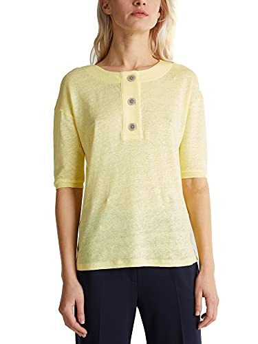 ESPRIT 030eo1k319 T-Shirt, Giallo (760 / Giallo