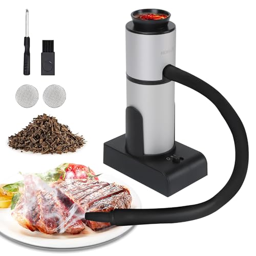 BORUIT Smoking Gun Cocktail & Food Smoker Kit, 2-Speed Cold