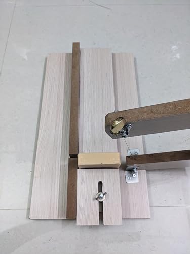 Image of Wooden Soap Cutter for Soap Making with Adjustable Wire