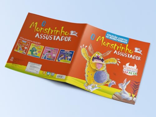 Contos de Monstrinhos - O Monstrinho Assustador: Contos de Monstrinhos - O Monstrinho Assustador: - Imagem 4