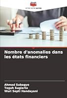 Nombre d'anomalies dans les états financiers (French Edition) 6202488506 Book Cover