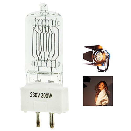 300W Bulb For Fresnel Tungsten Video Continuous Lighting Pro Video, 1*300W