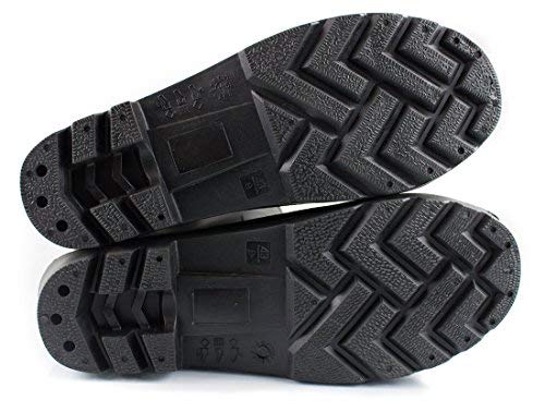 RK Mens Insulated Waterproof Fur Interior Rubber Sole Winter Snow Cold Weather Rain Boots4