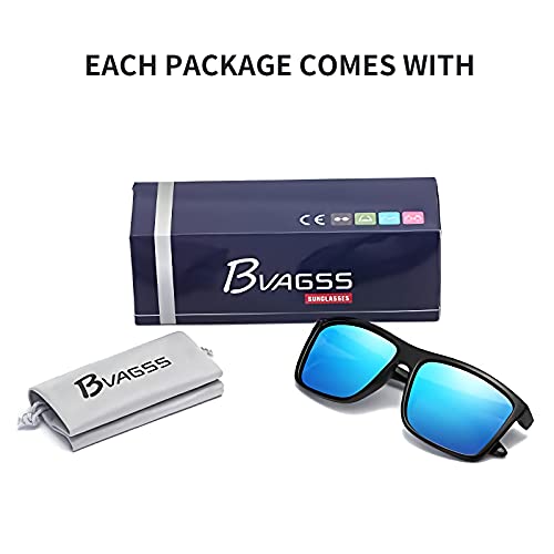 BVAGSS Uomini Polarizzati Occhiali Sole UV400