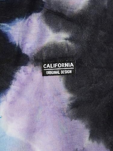 SOLY HUX Men's Long Sleeve Shirts Tie Dye Letter Tshirt Crew Neck Casual Tee Tops3