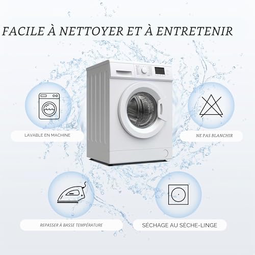 Housse canapé anti-rayures 180x300 gris MYSKY HOME