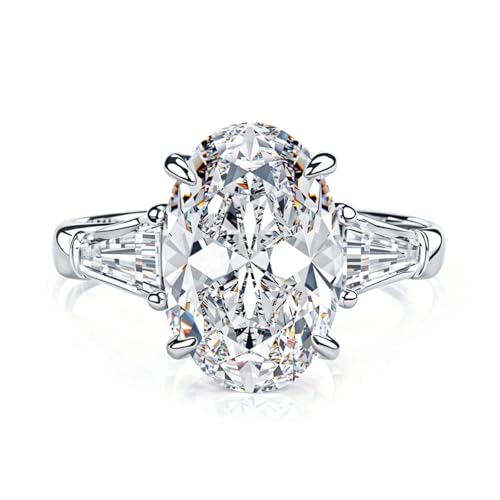 Bague fiançailles moissanite 4,5 carats l'alternative idéale VVS1