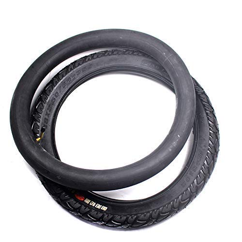 Neumáticos de Scooter eléctrico,18x2.50/64-355 Neumático Interior y Exterior para Bicicleta eléctrica,Motocicleta,batería,Triciclo