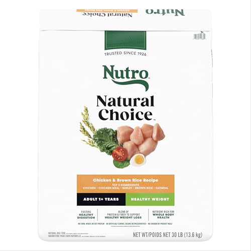 Nutro Natural Choice Adult Healthy Weight Dog Food, Chicken &