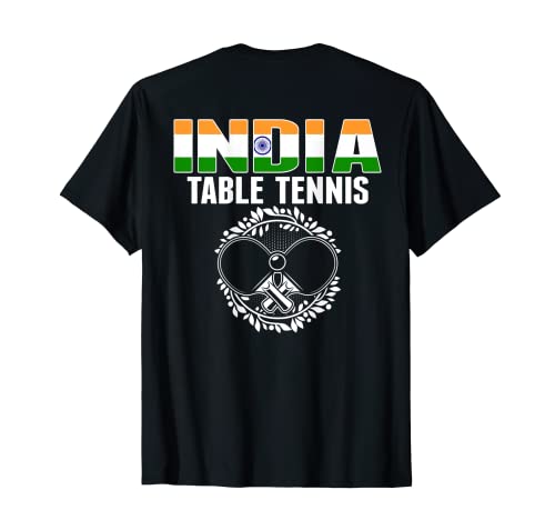 India amantes del ping pong orgullosos partidarios de tenis de mesa indios Camiseta