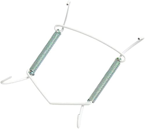 Crochet porte-assiettes avec revêtement en vinyle