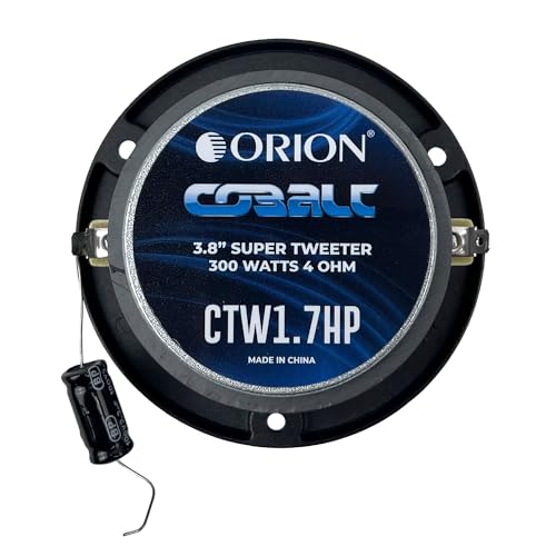 image for ORION Cobalt Series CTW1.7HP 3.8” Super Bullet Tweeter | Aluminum Di