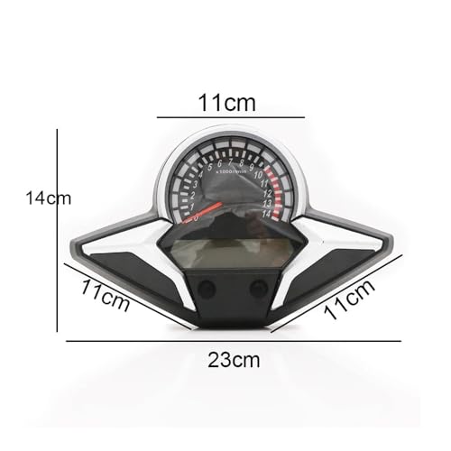 Compteur vitesse moto kilométrique LCD haute précision pour CBR 250 - 7